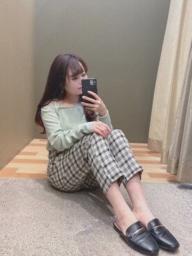 ユヅヅキさん(レディース・158cm)の春コーディネート