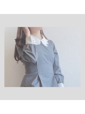 「TITTY&CO.（ティティーアンドコー）のアイテム（ワンピース/ドレス）」を使った、ﾕﾂﾞﾂﾞｷさん（レディース・157cm）の春コーディネート