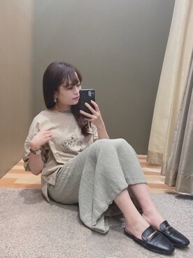 ユヅヅキさん(レディース・158cm)の春コーディネート