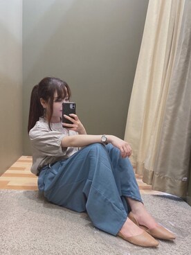 ﾕﾂﾞﾂﾞｷさん（レディース・158cm）の春コーディネート