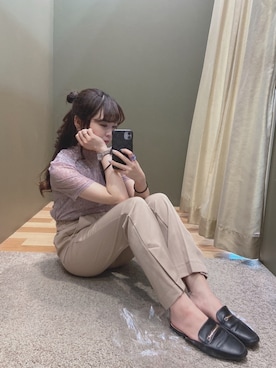 ユヅヅキさん(レディース・158cm)の春コーディネート