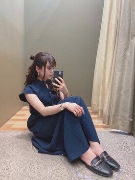 ユヅヅキさん(レディース・158cm)の春コーディネート