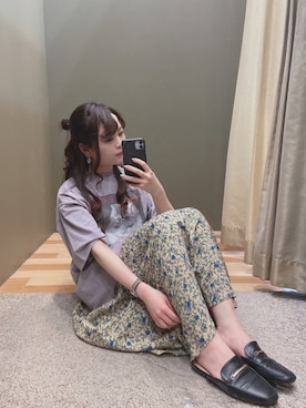 「RAY CASSIN FAVORI（レイカズンフェバリ）のアイテム」を使った、ﾕﾂﾞﾂﾞｷさん（レディース・158cm）の春コーディネート
