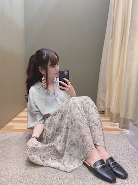 「ELENCARE DUE（エレンカーレデュエ）のアイテム」を使った、ﾕﾂﾞﾂﾞｷさん（レディース・158cm）の春コーディネート