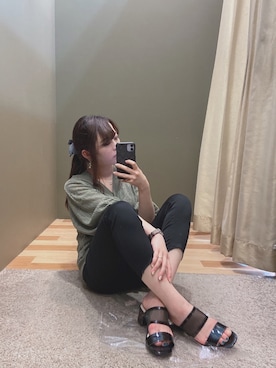 ユヅヅキさん(レディース・158cm)の春コーディネート