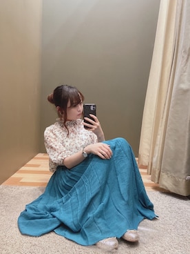 「ELENCARE DUE（エレンカーレデュエ）のアイテム」を使った、ﾕﾂﾞﾂﾞｷさん（レディース・158cm）の夏コーディネート