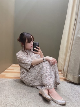 「レトロ」｜「アイテム（PC・スマホグッズ/家電）」を使った、ﾕﾂﾞﾂﾞｷさん（レディース・158cm）の夏コーディネート