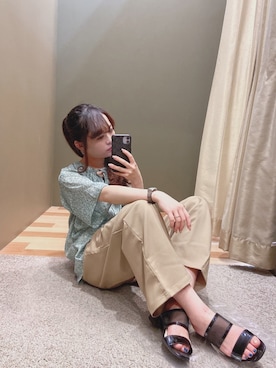 「COACH（コーチ）のアイテム（アクセサリー）」を使った、ﾕﾂﾞﾂﾞｷさん（レディース・158cm）の夏コーディネート