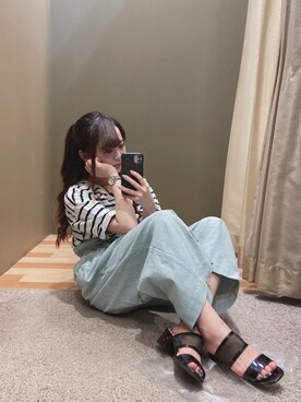 ユヅヅキさん(レディース・158cm)の夏コーディネート