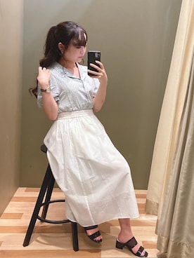 ﾕﾂﾞﾂﾞｷさん（レディース・158cm）の夏コーディネート