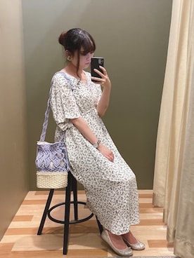 ﾕﾂﾞﾂﾞｷさん（レディース・158cm）の夏コーディネート