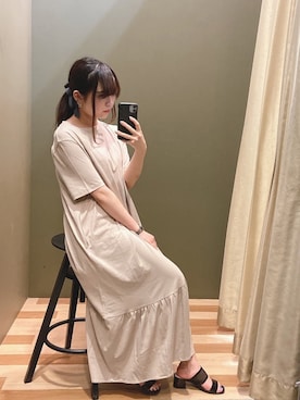 「COACH（コーチ）のアイテム（アクセサリー）」を使った、ﾕﾂﾞﾂﾞｷさん（レディース・157cm）の夏コーディネート