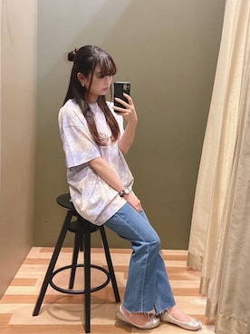 ﾕﾂﾞﾂﾞｷさん（レディース・157cm）の夏コーディネート