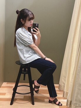 ユヅヅキさん(レディース・157cm)の夏コーディネート