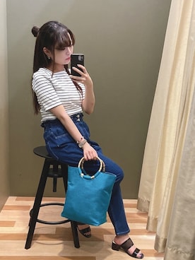 ﾕﾂﾞﾂﾞｷさん（レディース・157cm）の夏コーディネート