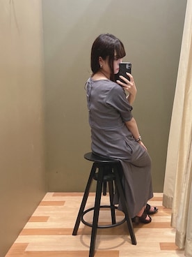 「COACH（コーチ）のアイテム（アクセサリー）」を使った、ﾕﾂﾞﾂﾞｷさん（レディース・157cm）の夏コーディネート