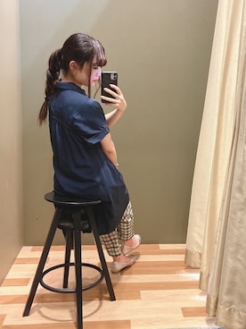 「COACH（コーチ）のアイテム（アクセサリー）」を使った、ﾕﾂﾞﾂﾞｷさん（レディース・157cm）の夏コーディネート