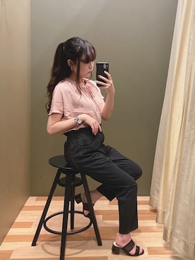 ﾕﾂﾞﾂﾞｷさん（レディース・157cm）の夏コーディネート