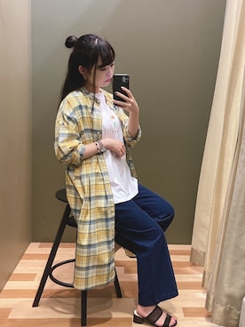 ﾕﾂﾞﾂﾞｷさん（レディース・157cm）の夏コーディネート