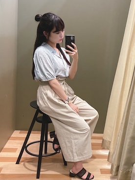 ﾕﾂﾞﾂﾞｷさん（レディース・157cm）の夏コーディネート