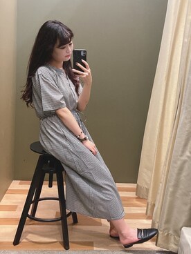 ﾕﾂﾞﾂﾞｷさん（レディース・157cm）の夏コーディネート