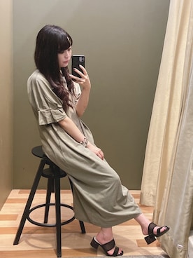 ﾕﾂﾞﾂﾞｷさん（レディース・157cm）の夏コーディネート