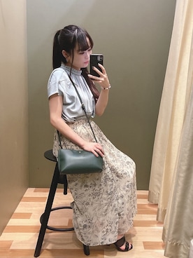 ﾕﾂﾞﾂﾞｷさん（レディース・157cm）の夏コーディネート