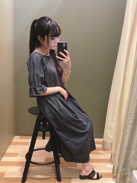 ﾕﾂﾞﾂﾞｷさん（レディース・157cm）の夏コーディネート