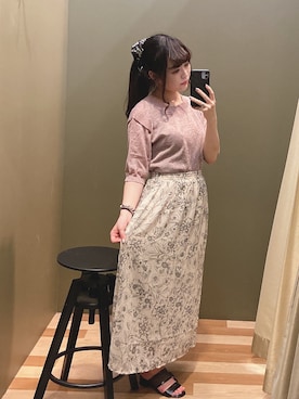 「rienda（リエンダ）のアイテム（財布/小物）」を使った、ﾕﾂﾞﾂﾞｷさん（レディース・157cm）の夏コーディネート