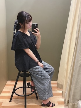 ﾕﾂﾞﾂﾞｷさん（レディース・157cm）の夏コーディネート