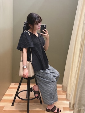 ﾕﾂﾞﾂﾞｷさん（レディース・157cm）の夏コーディネート