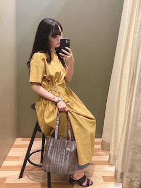 ユヅヅキさん(レディース・157cm)の夏コーディネート
