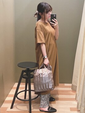 ユヅヅキさん(レディース・157cm)の秋コーディネート