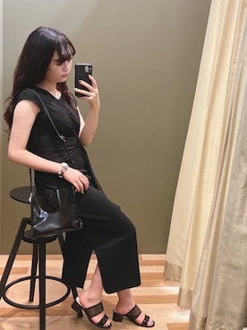 ﾕﾂﾞﾂﾞｷさん（レディース・157cm）の夏コーディネート