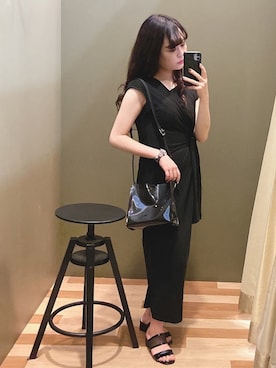 ﾕﾂﾞﾂﾞｷさん（レディース・157cm）の夏コーディネート