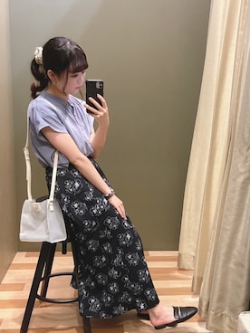 ﾕﾂﾞﾂﾞｷさん（レディース・157cm）の夏コーディネート