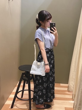 ﾕﾂﾞﾂﾞｷさん（レディース・157cm）の夏コーディネート