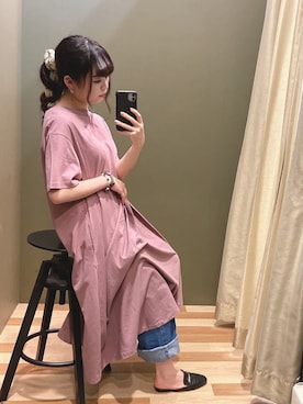 「COACH（コーチ）のアイテム（アクセサリー）」を使った、ﾕﾂﾞﾂﾞｷさん（レディース・157cm）の夏コーディネート