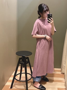 「COACH（コーチ）のアイテム（アクセサリー）」を使った、ﾕﾂﾞﾂﾞｷさん（レディース・157cm）の夏コーディネート