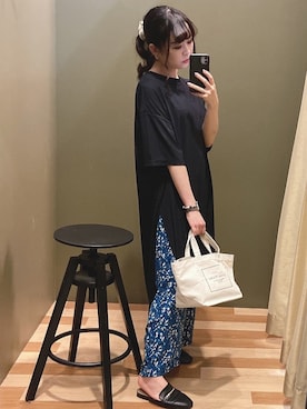 「COACH（コーチ）のアイテム（アクセサリー）」を使った、ﾕﾂﾞﾂﾞｷさん（レディース・157cm）の夏コーディネート