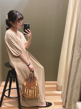 ユヅヅキさん(レディース・157cm)の夏コーディネート
