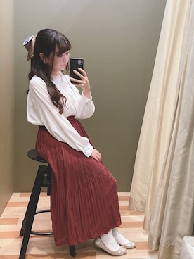 「ELENCARE DUE（エレンカーレデュエ）のアイテム」を使った、ﾕﾂﾞﾂﾞｷさん（レディース・157cm）の夏コーディネート