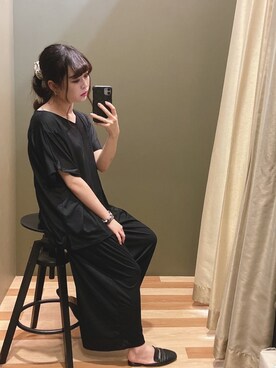 「rienda（リエンダ）のアイテム（財布/小物）」を使った、ﾕﾂﾞﾂﾞｷさん（レディース・157cm）の夏コーディネート