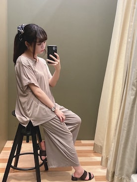 「COACH（コーチ）のアイテム（アクセサリー）」を使った、ﾕﾂﾞﾂﾞｷさん（レディース・157cm）の夏コーディネート