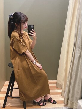 「rienda（リエンダ）のアイテム（財布/小物）」を使った、ﾕﾂﾞﾂﾞｷさん（レディース・157cm）の夏コーディネート