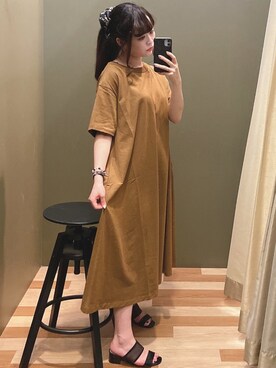 「rienda（リエンダ）のアイテム（財布/小物）」を使った、ﾕﾂﾞﾂﾞｷさん（レディース・157cm）の夏コーディネート