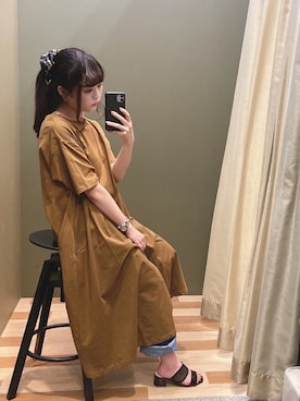 「rienda（リエンダ）のアイテム（財布/小物）」を使った、ﾕﾂﾞﾂﾞｷさん（レディース・157cm）の夏コーディネート