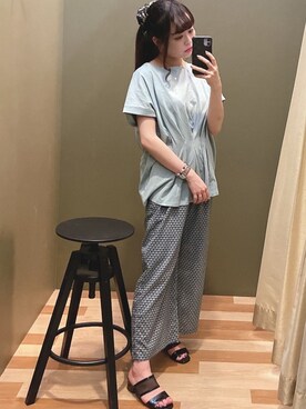 「rienda（リエンダ）のアイテム（財布/小物）」を使った、ﾕﾂﾞﾂﾞｷさん（レディース・157cm）の夏コーディネート