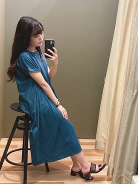 ﾕﾂﾞﾂﾞｷさん（レディース・157cm）の夏コーディネート