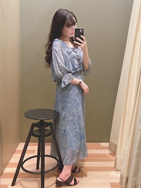 「COACH（コーチ）のアイテム（アクセサリー）」を使った、ﾕﾂﾞﾂﾞｷさん（レディース・157cm）の夏コーディネート